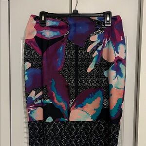 ANTONIO MELANI Multicolor Floral Pencil Skirt